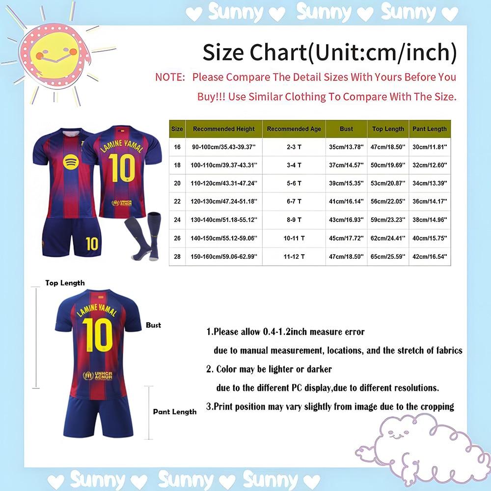 Barcelona Nr.11 Raphinha Kids Sport Set - Includes Jersey, Shorts and Socks, Blue/Red