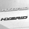 3D Kovový HYBRIDNÍ Znak Auto Zadní Kufr Znak Samolepka LOGO Dekorace Pro RX450h ES300h IS300h LS500h NX300h Body Styling