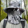 Zomerzon Hoed Visserij Pet Mannen Buiten Wandelen Visser Hoed met Nekbescherming Zonbescherming