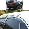 For KIA Sorento 2003 2004 2005 2006 2007 2008 Car Body Styling Sticker Plastic Window Glass Wind Visor Rain/Sun Guard Vent Parts