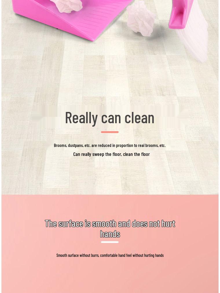 Children's Pretend Play Cleaning Toy Set - Simulation Housekeeping Supplies