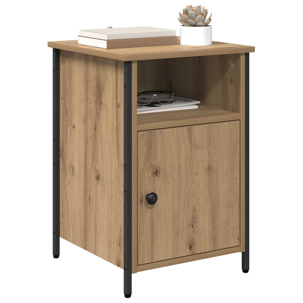 Nightstand Artisan Oak 40 X 42 X 60 Cm Engineered Wood