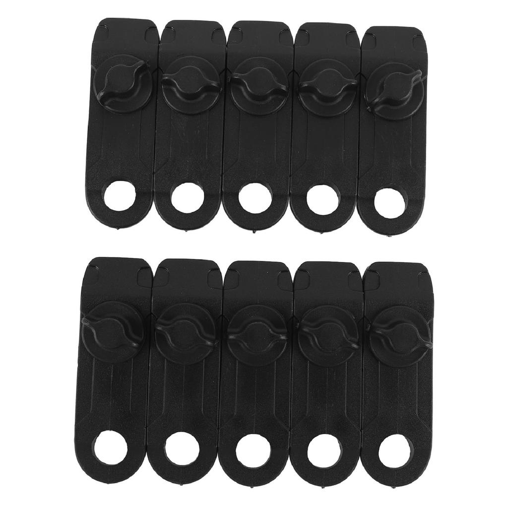 10pcs Tarp Clips Sturdy Plastic Heavy Duty Tent Clips Pool Cover Clips for Camping Awnings Canopies