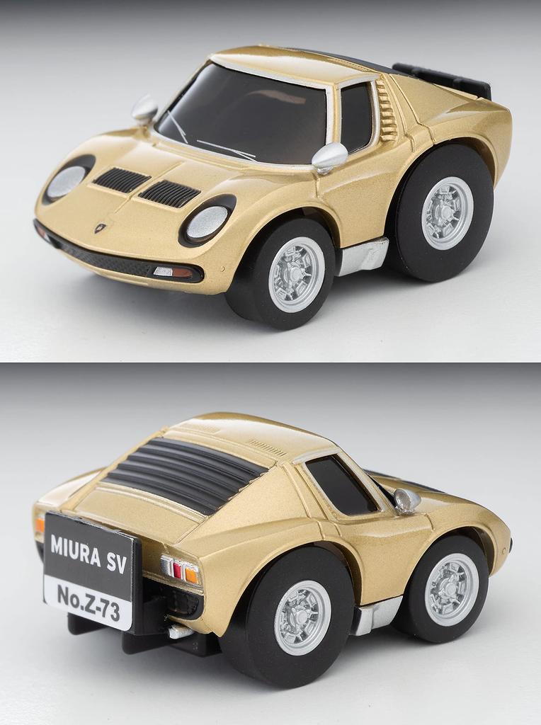 Tomytec Zero Lamborghini Miura SV Gold Finished Product Choro-Q Z-73c