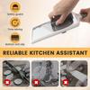 Vegetable Grater Cucumber Slicer - Multi Handheld Mandoline Slicer with Adjustable Stainless Steel Blade - Cheese Grater
