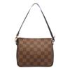LOUIS VUITTON 2000 N51982 Damier Truth Makeup Handbag BrownUsed