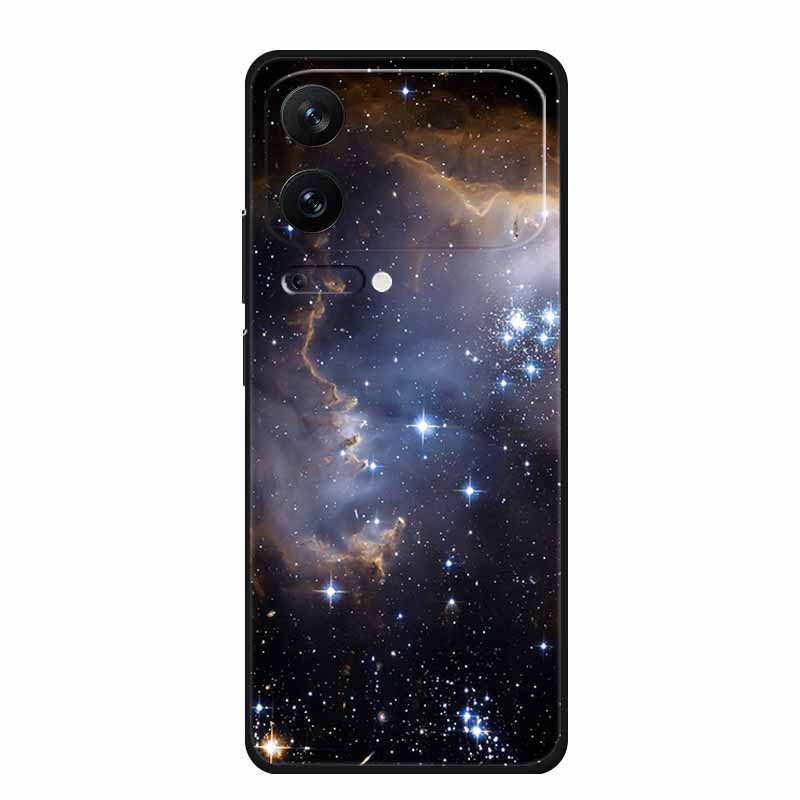 For Xiaomi 17 Pro 2025 Phone Case Fashion Flowers Black Silicone TPU Soft Coque For Xiaomi Mi 17 Pro Max Back Cover Case Shell