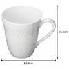 Noritake Cher Microwave and Dishwasher Fine Porcelain Mug, 420cc, Blanc, Safe, (Premium White), T94857/1655