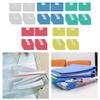 10 Pieces File Folder Portable Dustproof Multipurpose Snap Button Closure for Paper Bill Receipt Cards Passports Office Supplies