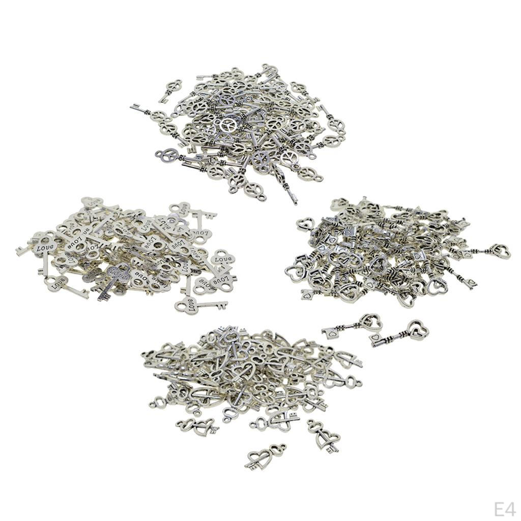 50 Letter Pendants Peace Heart Symbol Hanging Wallet Bracelet Ornaments