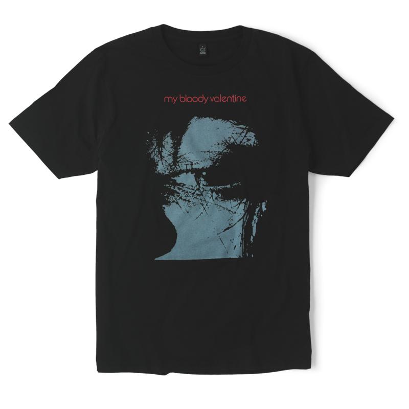 My Bloody Valentine - Loveless 1992 Amerykański Vintage Oversize High Street Vintage Koszulka z Krótkim Rękawem