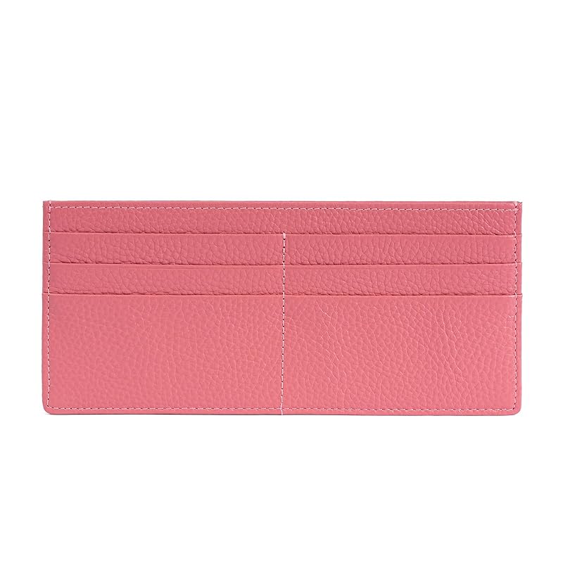 

[imeetu] long wallet ladies thin wallet Ultra thin card holder billfold thin wallet genuine leather casual simple trip slim thin lightweight light