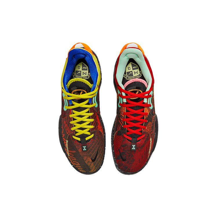 Nike PG 5 EP Mismatched Multi Men Sneakers Red Black University-Red CW3146-006