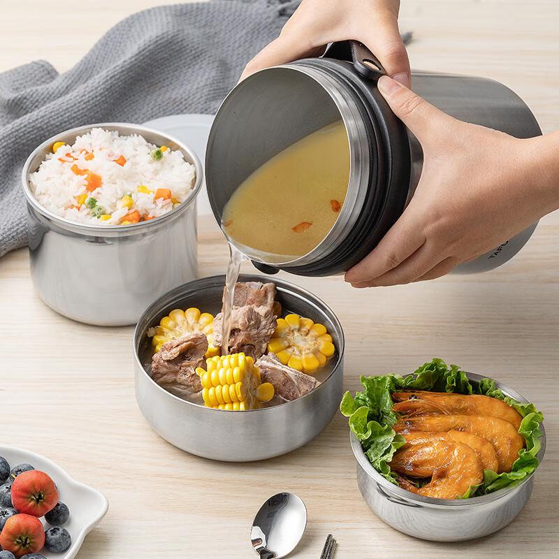 TAFUCO Stainless Steel Vacuum Insulated Food Carrier