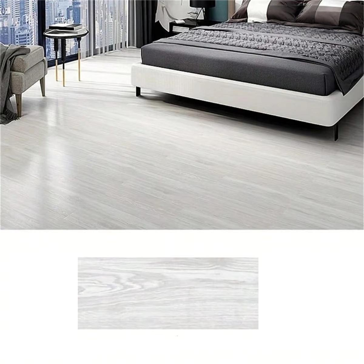 

20PCS 40x15cm 3D Self-adhesive floor sticker Thicken Wood Grain Floor Wallpaper 3d Wall Sticker Waterproof room wear-resistant