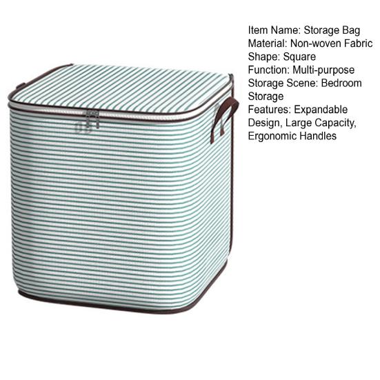 Aufbewahrungstasche Vliesstoff Organizer Decken Pullover Stoffaufbewahrung Staubdicht Feuchtigkeitsdicht Verdickt Saisonale Kleidung Aufbewahrungsbox