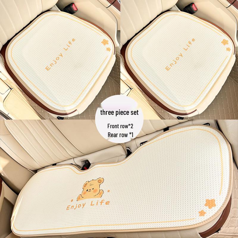 Cute Little Bear Car Seat Cushion - Universal, Comfortable, Four-Season Use