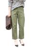 Ships for Women Stretch Basic Baker Size Available Online Only Women's Pants, Olive, 40, 313140668, (Web Pre-order)