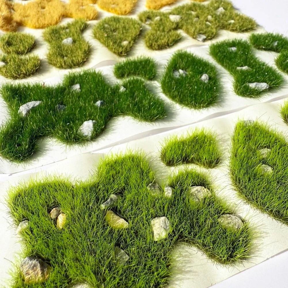 5mm Irregular Grass Miniature Landscape Lawn Model Building Sand Table Turf  Building Models