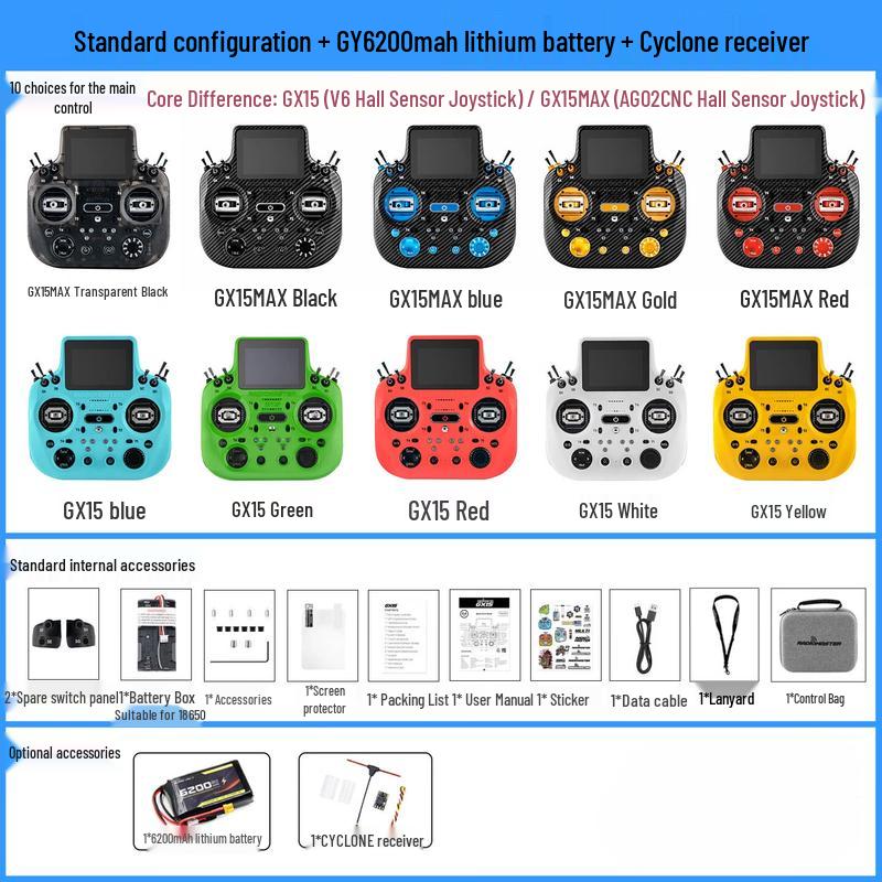 RadioMaster GX15 FPV Remote Controller