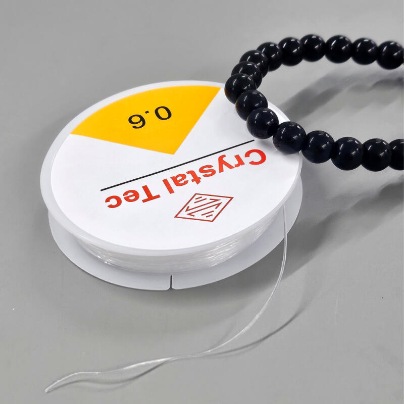 

DIY 12m Clear Urethane Cord for Rosary Bead Craft Bracelet Making