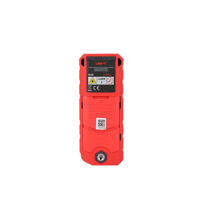 UNI-T LM100 Handheld Digital Laser Distance Meter Range Finder Rangefinder Length Area Volume Measurement 20 Group Data Storage