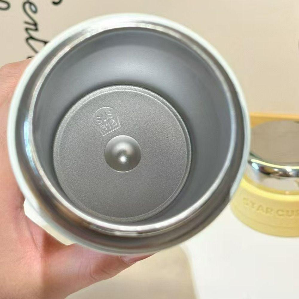 With Lifting Rope Insulated Cup Large Capacity Water Bottles Portable Office Coffee Mug Outdoor