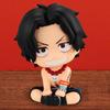 Rukappu ONE PIECE Portgas Ace Approximately 110mm PVC Painted Movable Figure D.