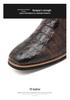 Men's Western Cowboy Boots: Retro Crocodile Pattern Embroidered Leather Knight Boots, Large Size, High Cut