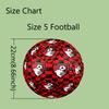 1pc AFC Bournemouth Pattern Size 5 Football, Durable Soccer Ball for Daily Training Game Play Outdoor Sports, Ideal Gift for Family