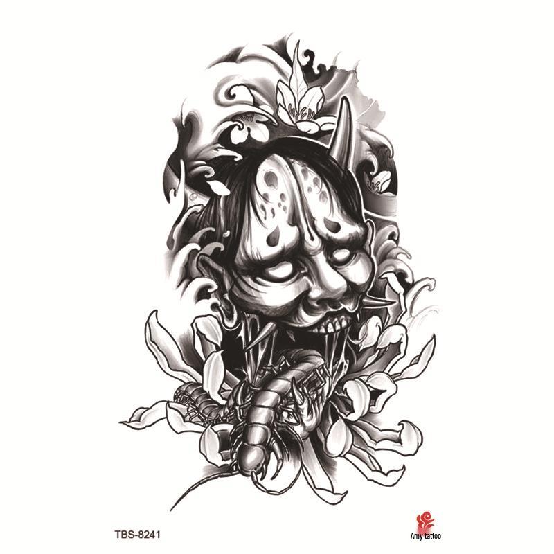 Wasserdichtes Ganzarm Totemsymbol Tattoo Aufkleber Set