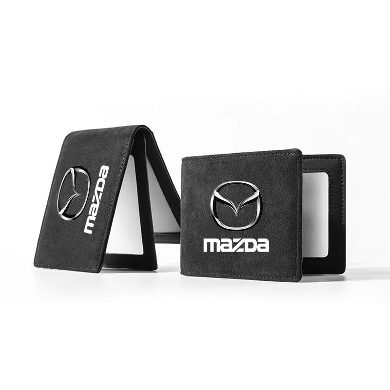 PU Leather Credit Card Case Car Driving Documents Protective Case For Mazda 3 6 CX5 2 CX3 CX9 MX5 RX8 Axela Demio MS CX5 2 Axela Demio Atenza GJI GH