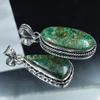 Pendant Healing Stone 925 Silver Chrysocolla 109.30 Ct Oval-Pear Cut Gemstone AR-1712-S