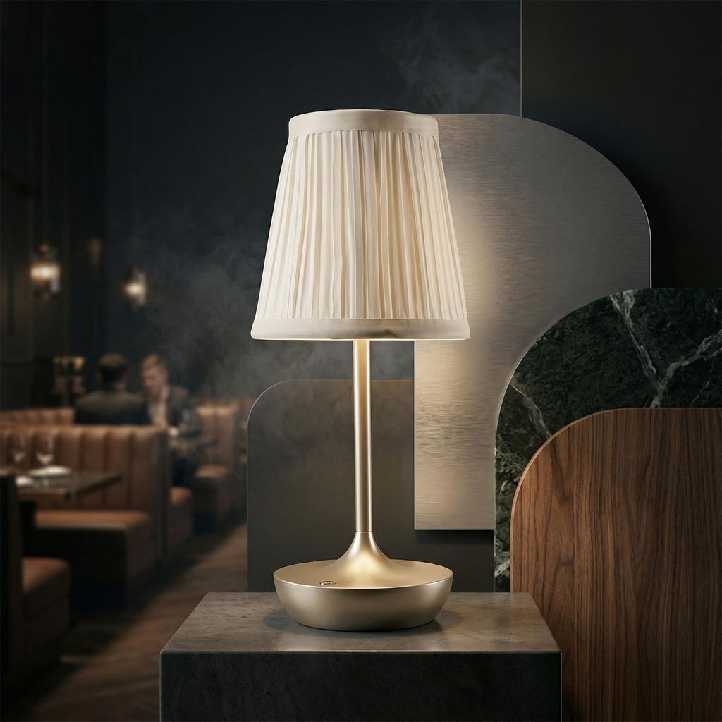 LED Desk Lamp Rechargeable Modern Nordic Table Light for Bedroom Bar Cafe Restaurant