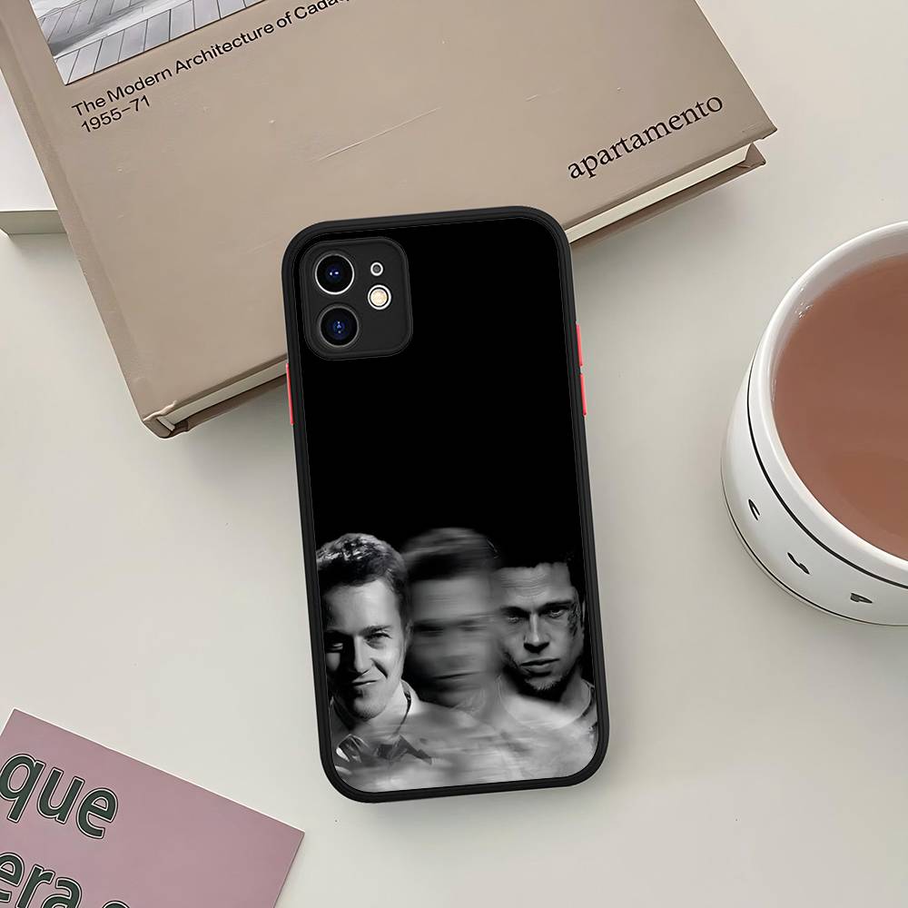 Classic Movie F-fight C-club Phone Case For IPhone 16 15 14 13 12 11 Pro Max 7 8 6 6s Plus Matte Cover