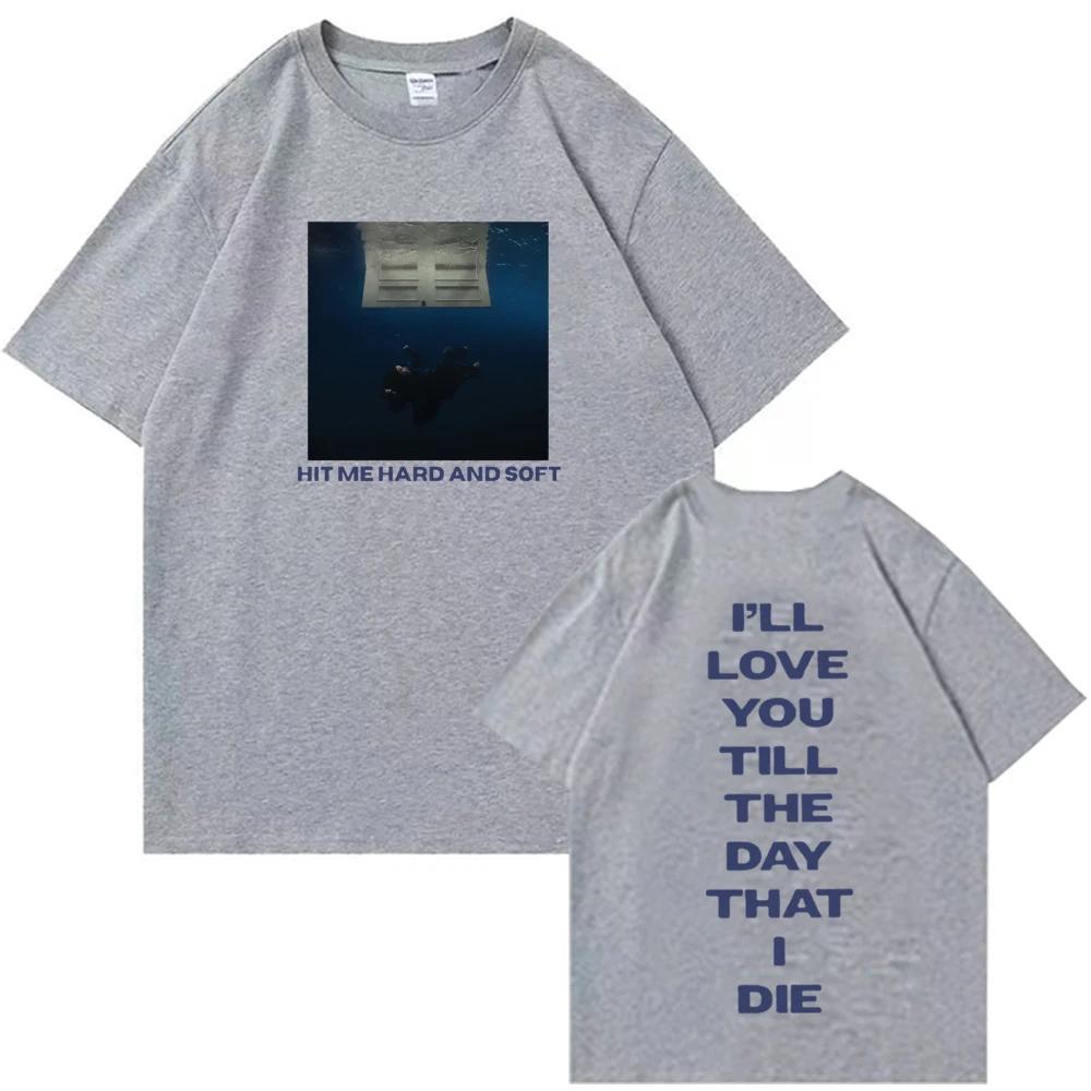 Hit Me Hard and Soft Tour Popular Shirt Billie Tshirts Hit Me Hard and Soft Tops Best Accessory for Music Fans Oversized
