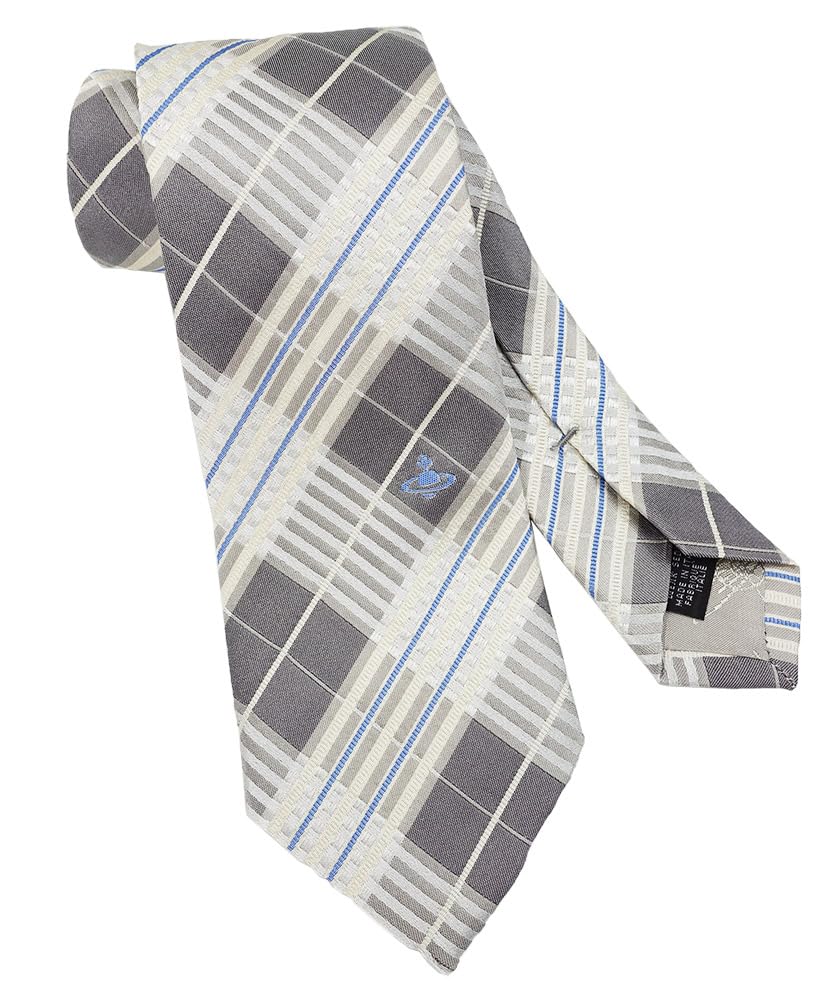 

Vivienne Westwood Tie VW21 Gray (8.5cm Wide) [Used] серый
