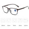 Leopard Square Frame Reading Glasses for Women Neutral Light Luxury Glasses Anti-blue Light Presbyopia Glasses Diopters To 0+4.0