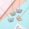 Flowers Butterfly Metal Bookmark School Supplies Book Page Accessories For Girls Kawaii Stationery Book Mark Separador De Libro