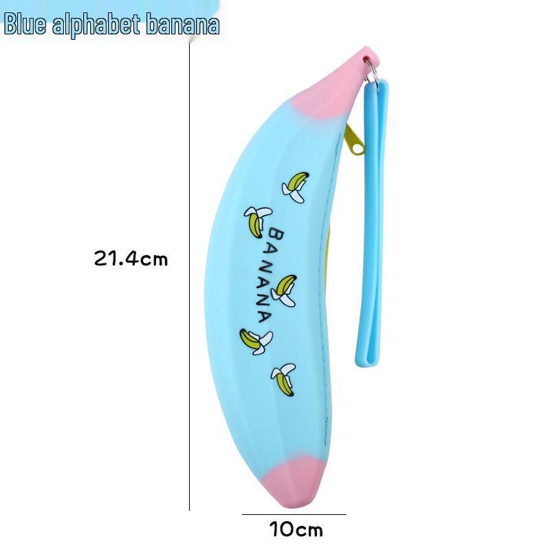 

Силиконовый пенал большой вместимости для детей - Милый дизайн с фруктами и овощами