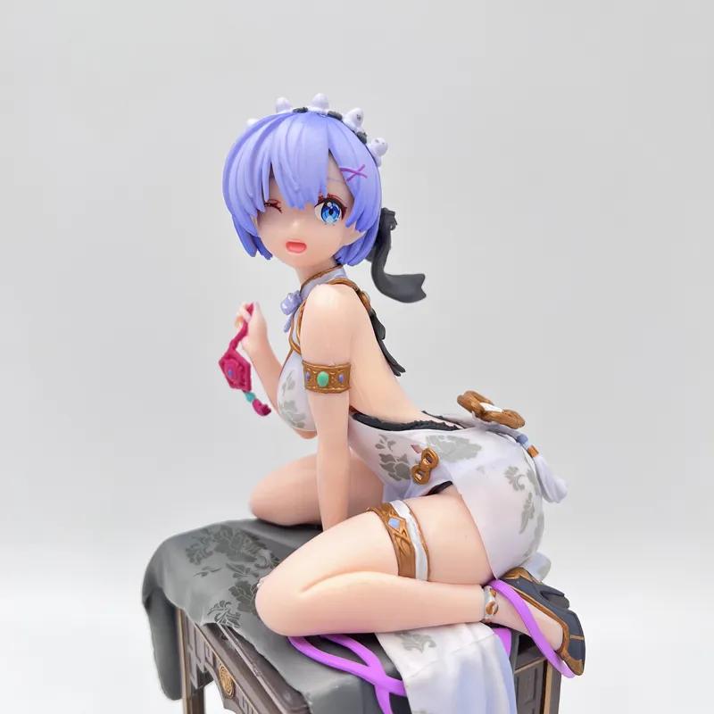 Re:ZERO Emilia Graceful Beauty Anime Girl Figure Re:ZERO Starting Life In Another World Rem Action Figure Model Toys
