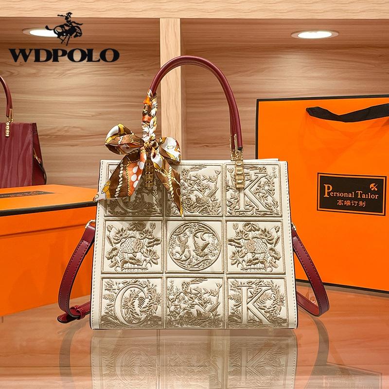 

W.D.POLO Вышивка Молодожены Мать Красная Свадебная Сумка Подарочная Сумочка Сумка Через Плечо Для Пожилой Свекрови