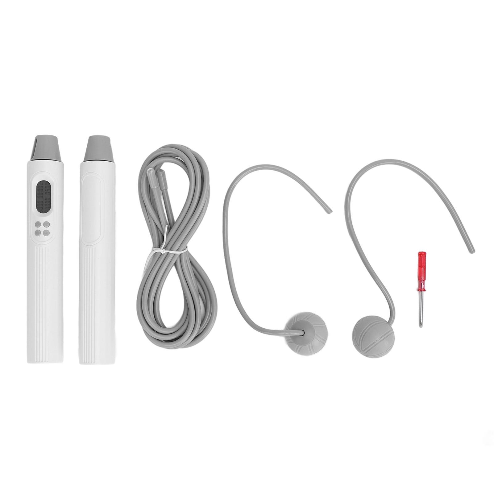 Cordless Jump Rope Automatic Counting Adjust Weight Fat Burning Dual Use Skipping Rope for Training