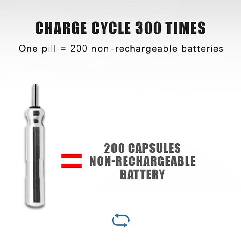 Rechargeable Glow In The Dark Lir425 Batteries With Usb Charger 300 Cycle Life Fast Charging Portable For Night Fishing Use