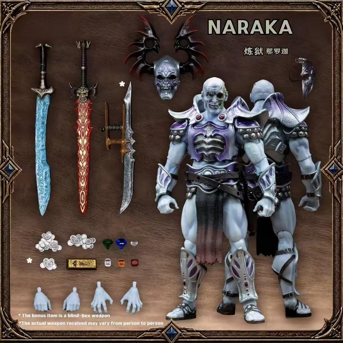 En Stock Savage Crucible Purgatory Épée Double Personnalité Loup Guerrier Figurine d'Action Modèle Fantastique Collection Ornement Cadeau gray
