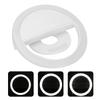 Mobile Phone Fill Light Dimmable LED Circle Lamp USB Rechargeable Live Streaming Light