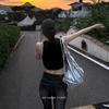 2025 New Korean Niche Design Drawstring Pleated Backpack Women Commuting Versatile Casual Lightweight Small Backpack