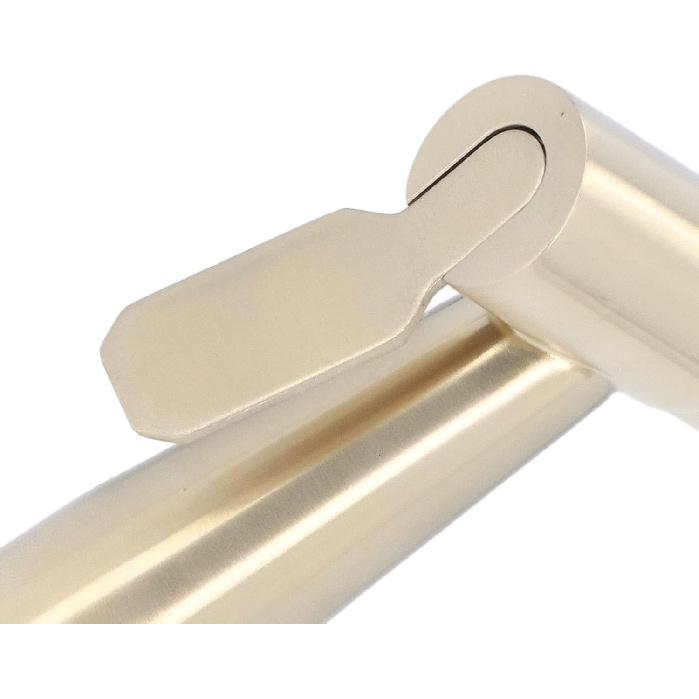 Bathroom Bidet Sprayer, Easy to Install Space Saving Bidet Sprayer for Bathroom Hotel Bathroom A Brushed Gold