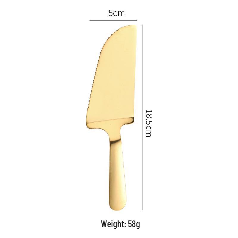 

Набір столових приладів з нержавіючої сталі для торта, піци та десерту - Варіанти з можливістю нанесення логотипу на замовлення