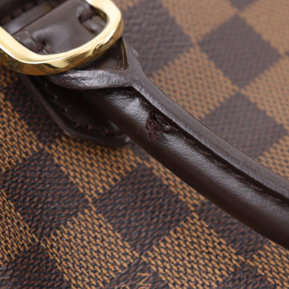 LOUIS VUITTON Brera Handbag N51150 Brown Damier canvas Women Used